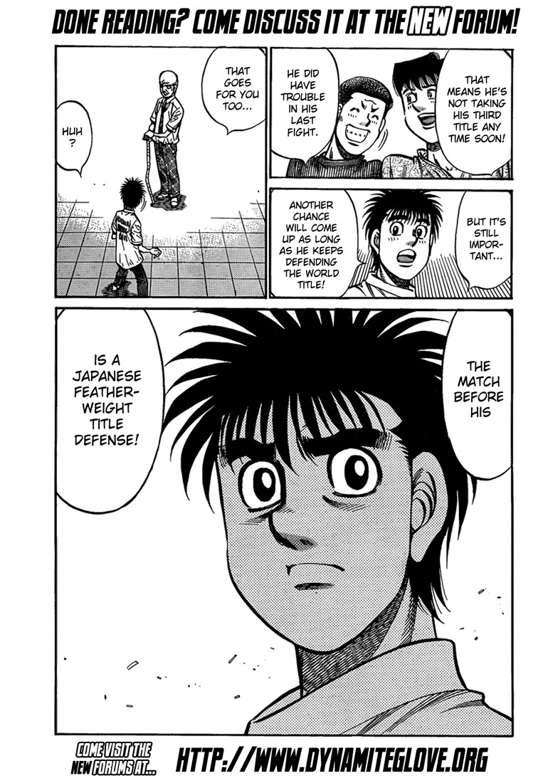 Hajime no Ippo Chapter 915 17